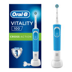 Oral-B Vitality 100 Cross Action Mavi Şarjlı Diş Fırçası