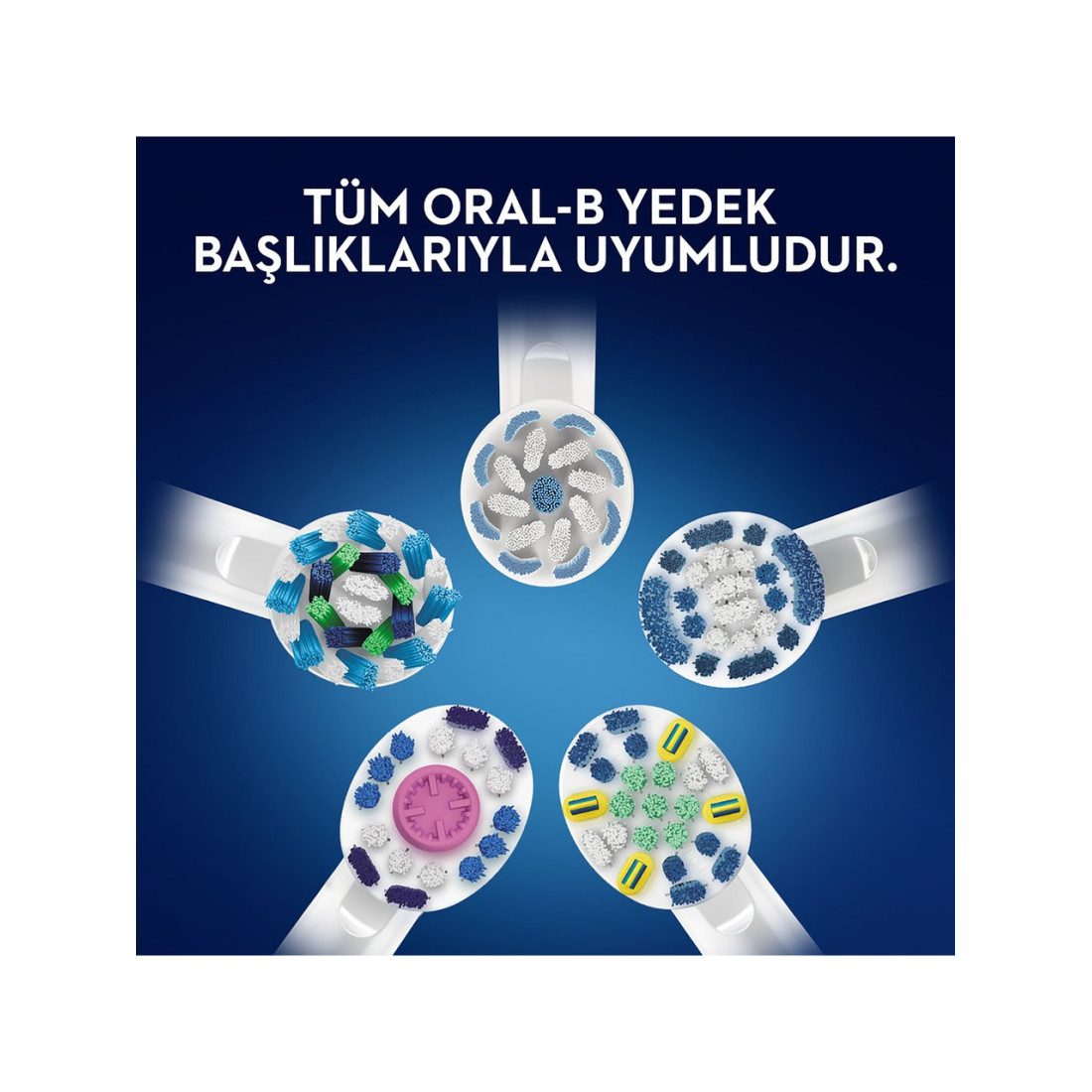 Oral-B Vitality 100 Cross Action Mavi Şarjlı Diş Fırçası