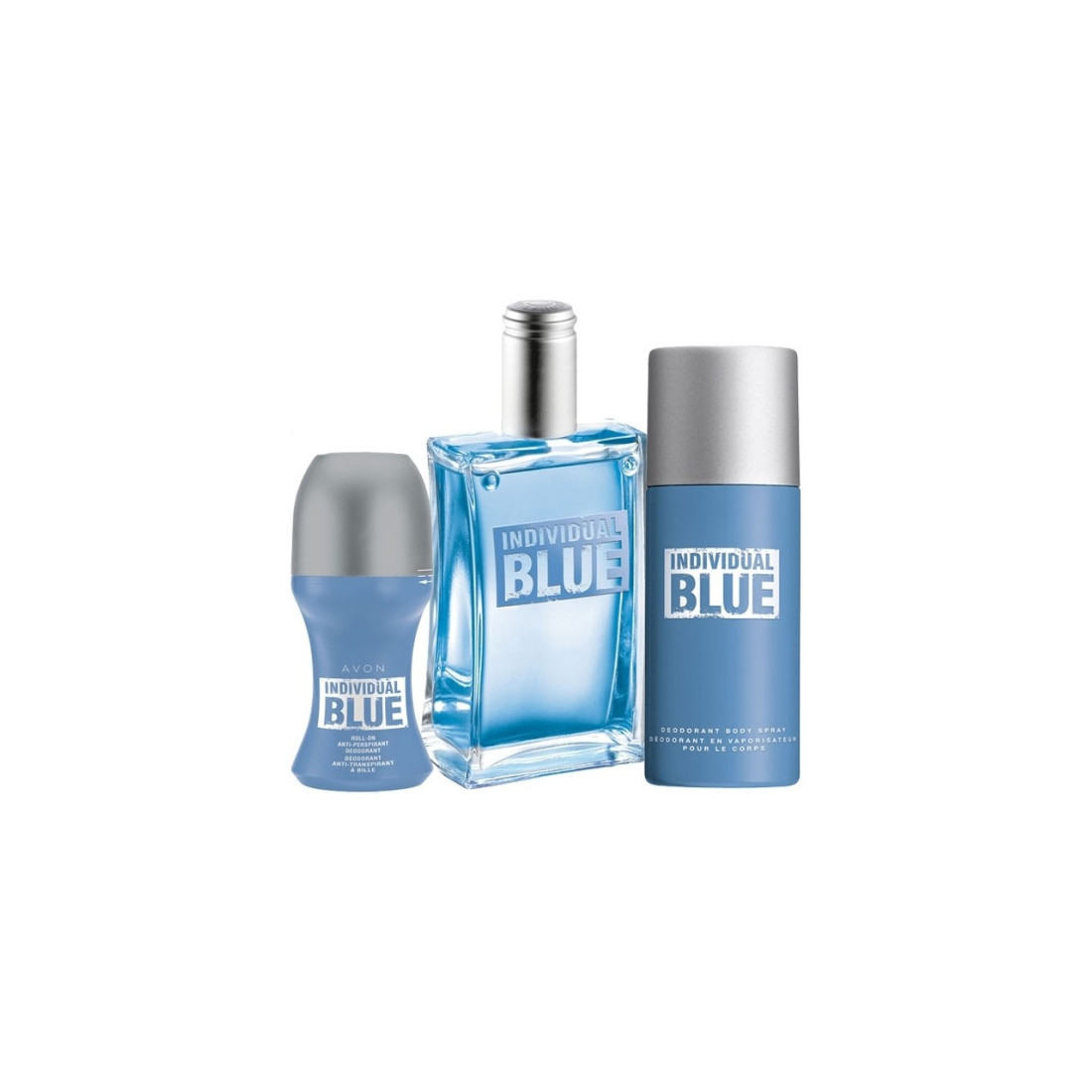 Avon Individual Blue Erkek Parfüm Üçlü Set