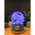 Lapidaria Geyik Ve Yavrusu Işıklı Müzikli Püskürtmeli Kar Küresi Büyük Boy