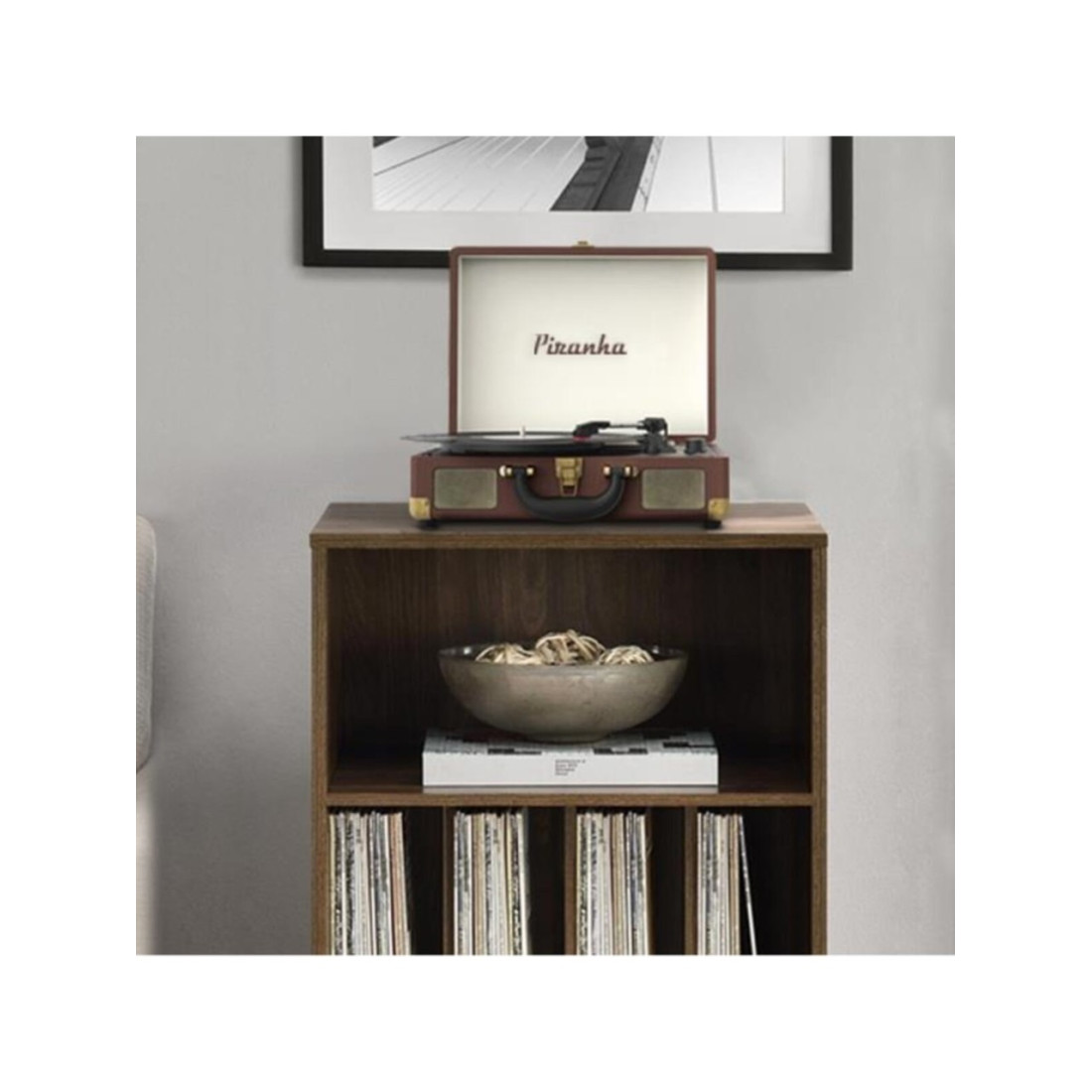 Piranha 7325 Çantalı Pikap Kahverengi Güçlü Stereo Hoparlörler ile Taşınabilir