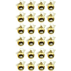 Waldern Yılbaşı Çam Ağacı Süsü Gold 4 cm 24LÜ Cici Top