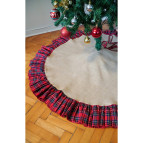 Viemso Yılbaşı Çam Ağacı Örtüsü, Ekose 90cm