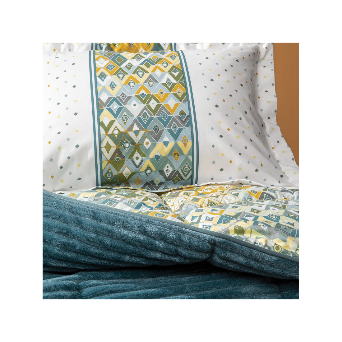 Yataş Diamond Çift Kişilik Triola Uyku Seti - Yeşil