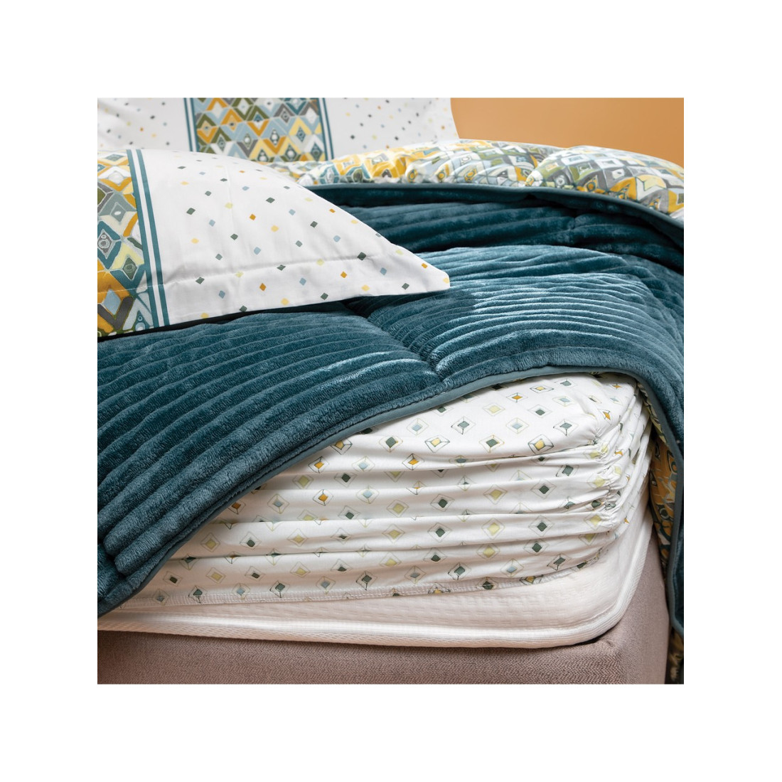 Yataş Diamond Çift Kişilik Triola Uyku Seti - Yeşil