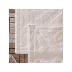 Yataş Milo Banyo Paspası Seti - Ekru