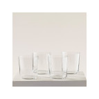 Chakra Elysee Cam Su Bardağı Seti 4 Parça 350 ml Şeffaf