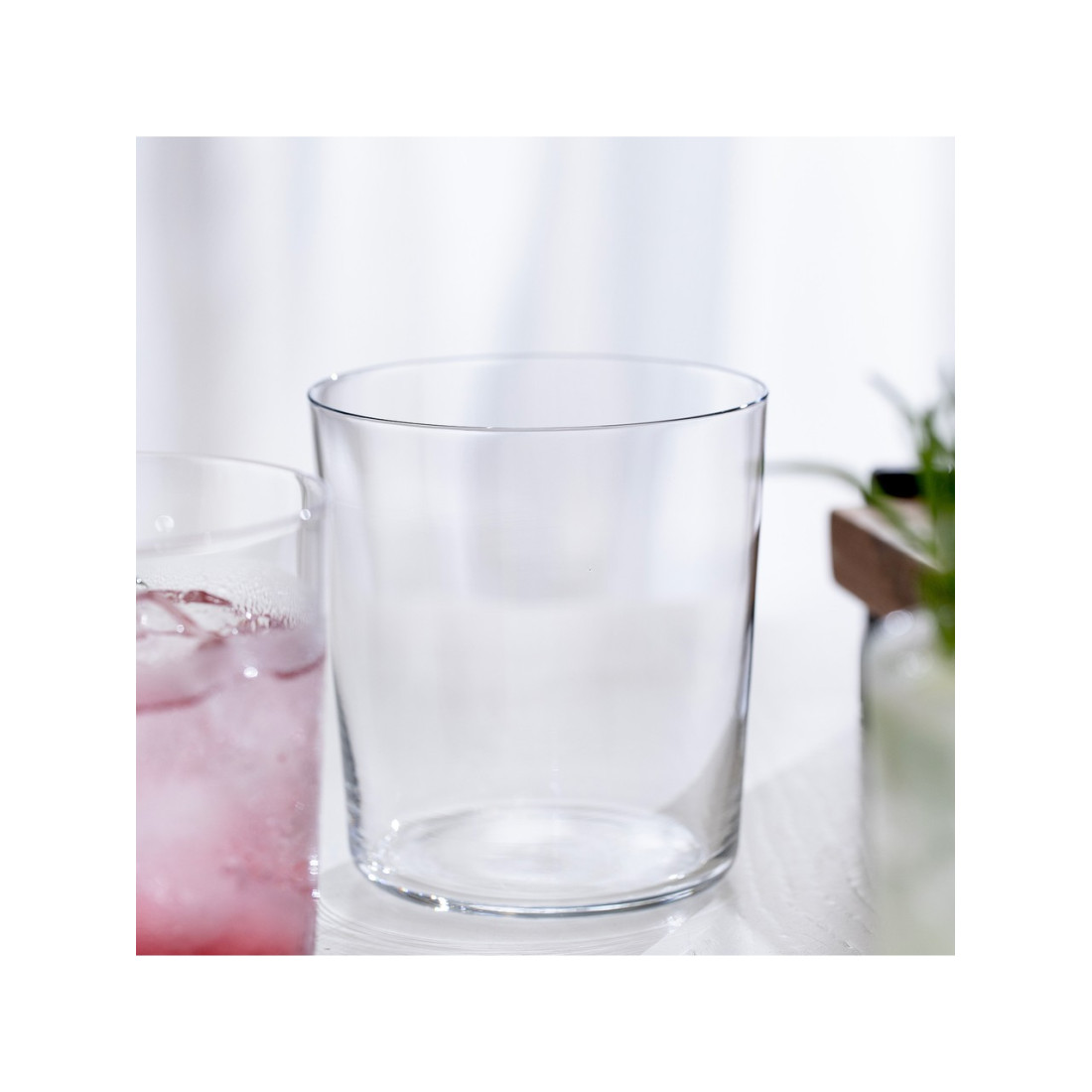 Chakra Elysee Cam Su Bardağı Seti 4 Parça 350 ml Şeffaf