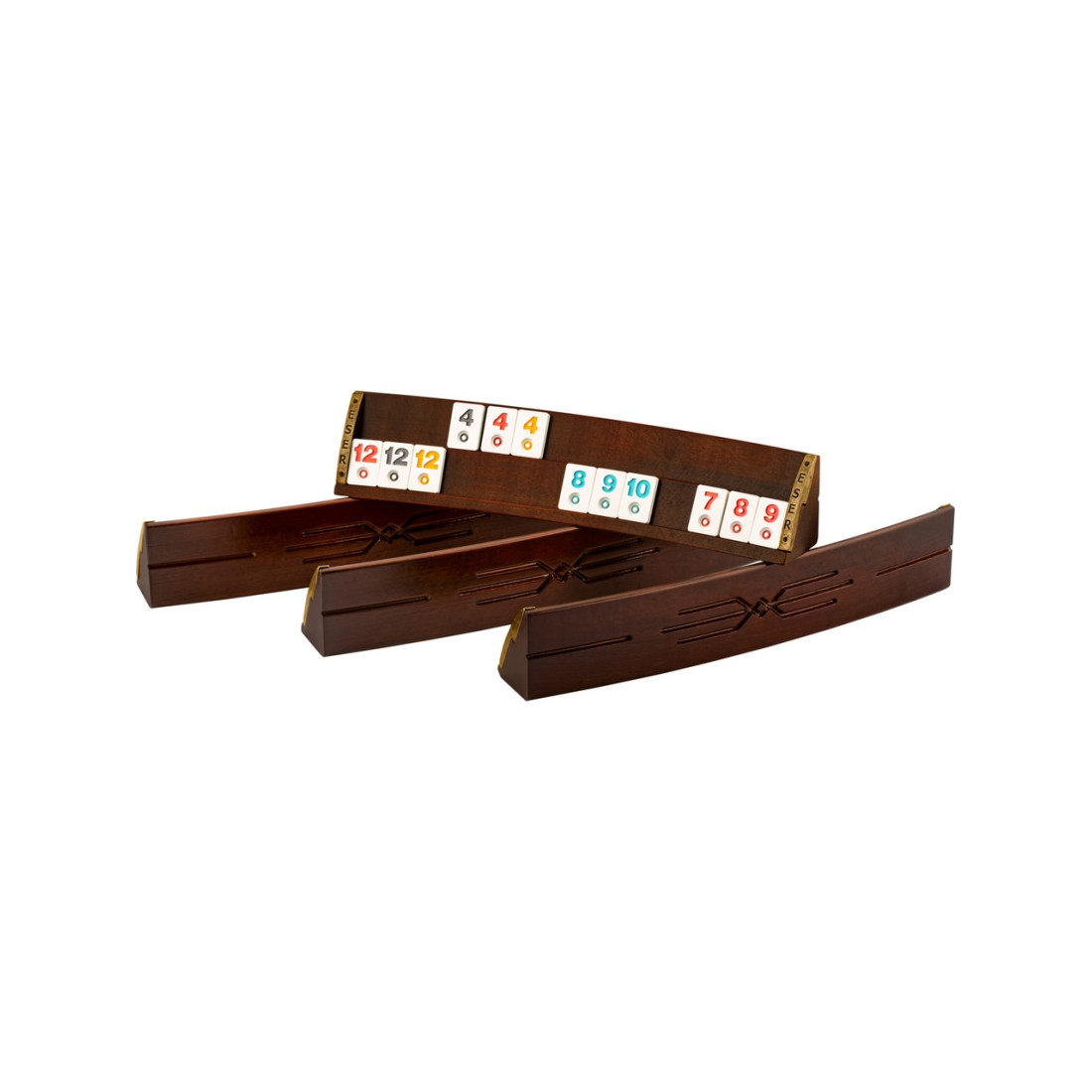 Comprox Eser Oval Okey Takımı, Doğal Ahşap Oval Okey Takımı (101 Okey Oyun Seti) Ahşap 1. Sınıf Masif