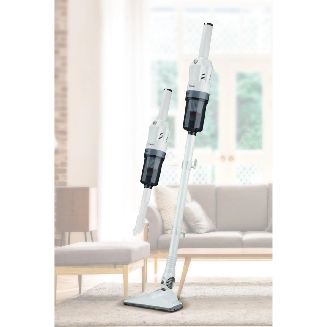 Kiwi KVC-4108 Dikey Elektrikli Süpürge Beyaz