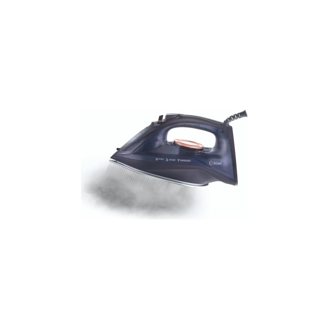 Kiwi KSI-6344 Buharlı Ütü | 2200 Watt, Seramik Taban, 90g Şok Buhar, 220ml Su Haznesi