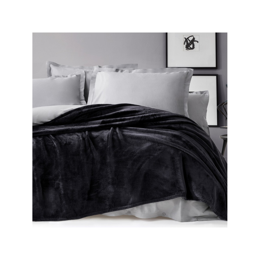 Yataş Bedding Olenna Tek Kişilik Wellsoft Battaniye - Antrasit