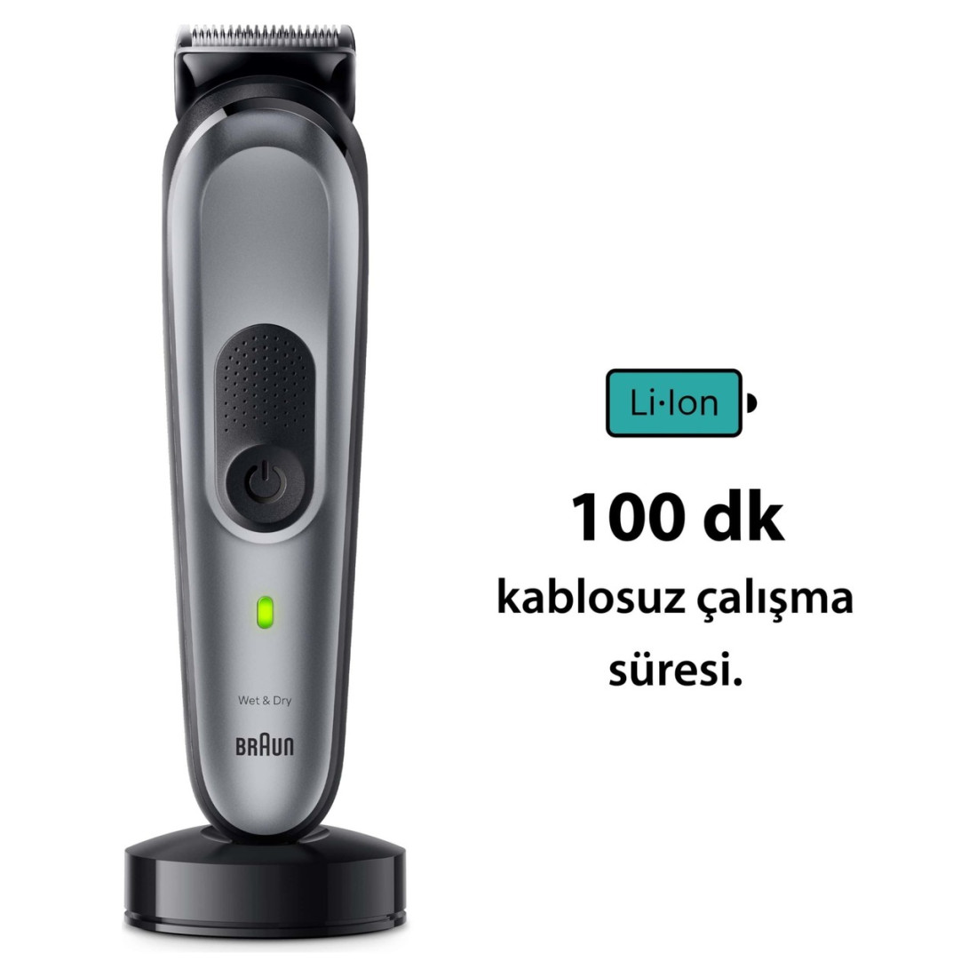 Braun Series 7 Mgk7420 Hepsi Bir Arada Şekillendirme Seti, 10’u 1 Arada Erkek Bakım Kiti