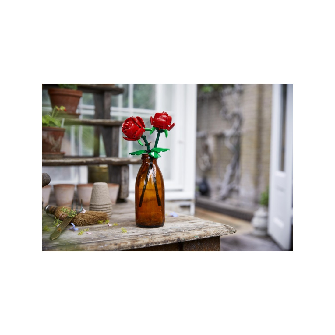 LEGO ® Botanicals Gül 40460 - 8 Yaş & Üzeri Çocuklar için Çiçek Model Yapım Seti (120 Parça)