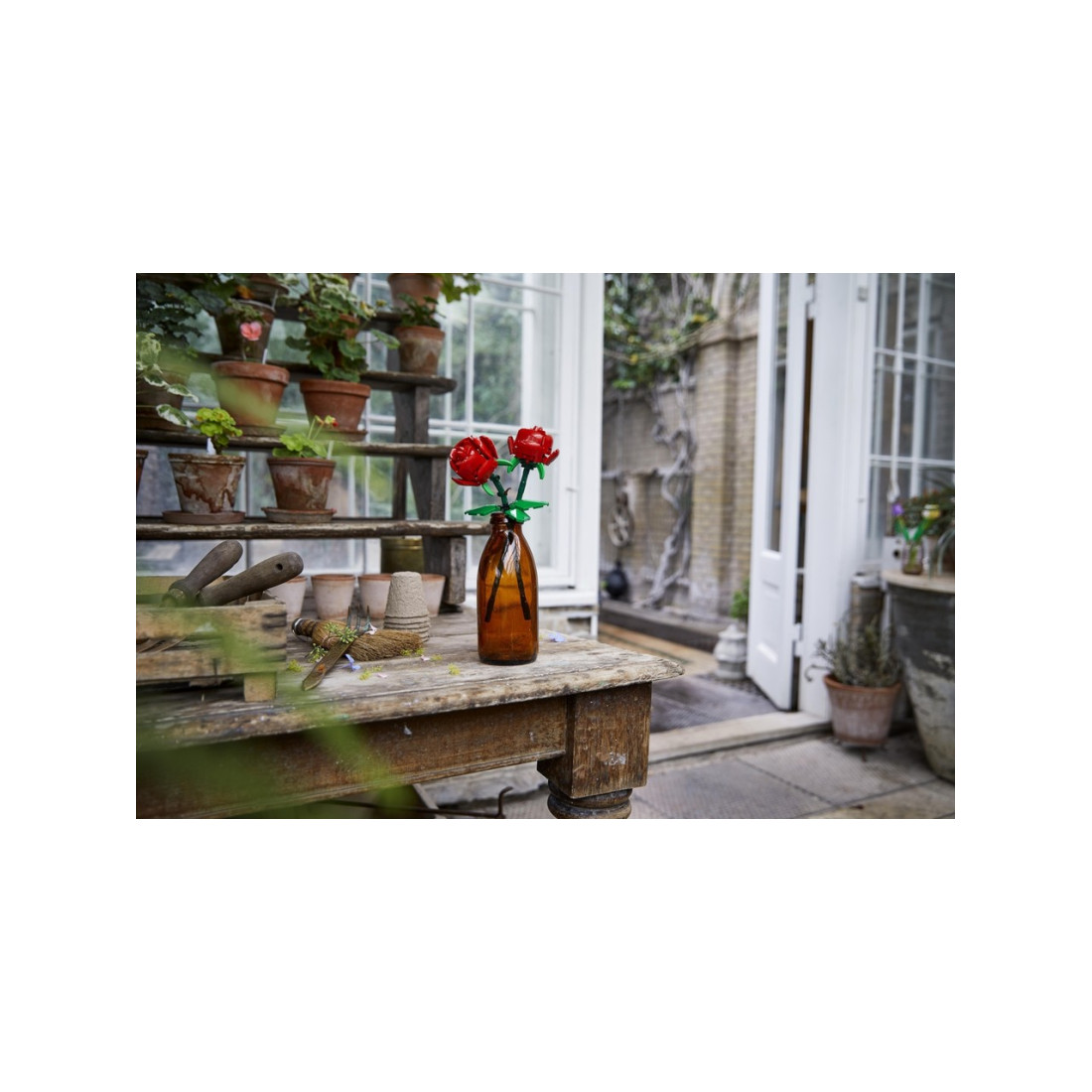 LEGO ® Botanicals Gül 40460 - 8 Yaş & Üzeri Çocuklar için Çiçek Model Yapım Seti (120 Parça)