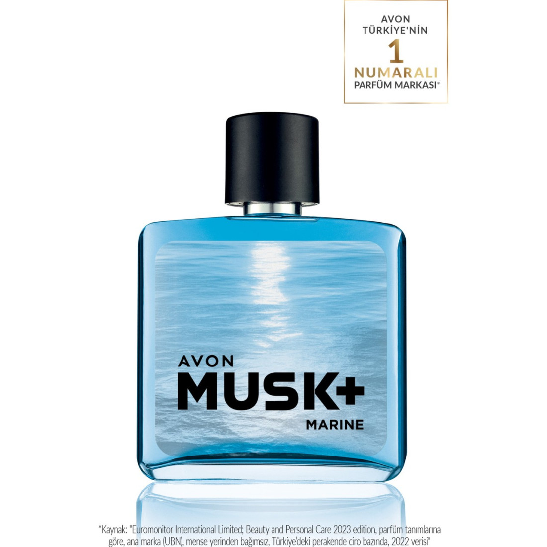 Avon Musk Marine EDT 75 Ml Erkek Parfüm Ferah Koku ile Gün Boyu Tazelik