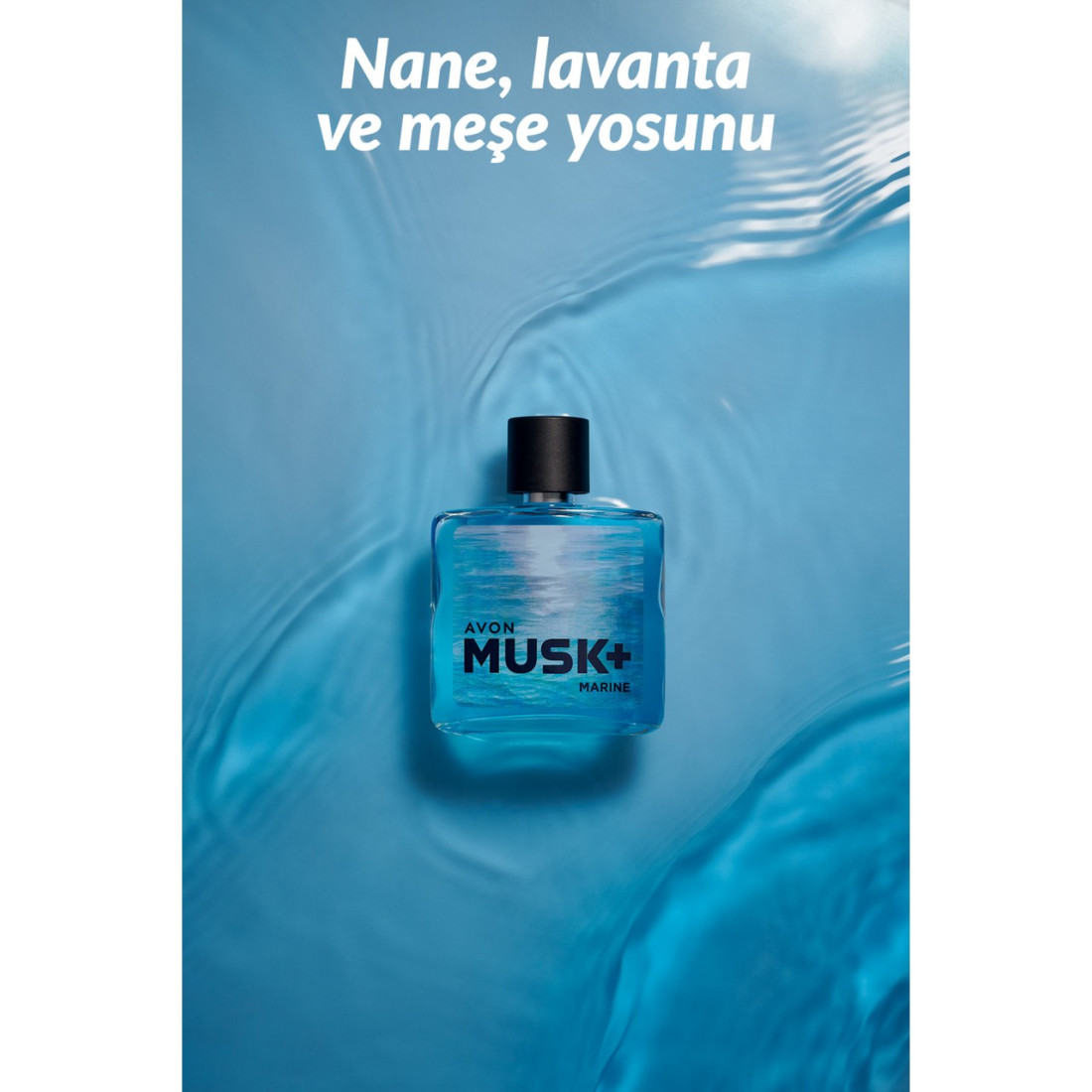 Avon Musk Marine EDT 75 Ml Erkek Parfüm Ferah Koku ile Gün Boyu Tazelik