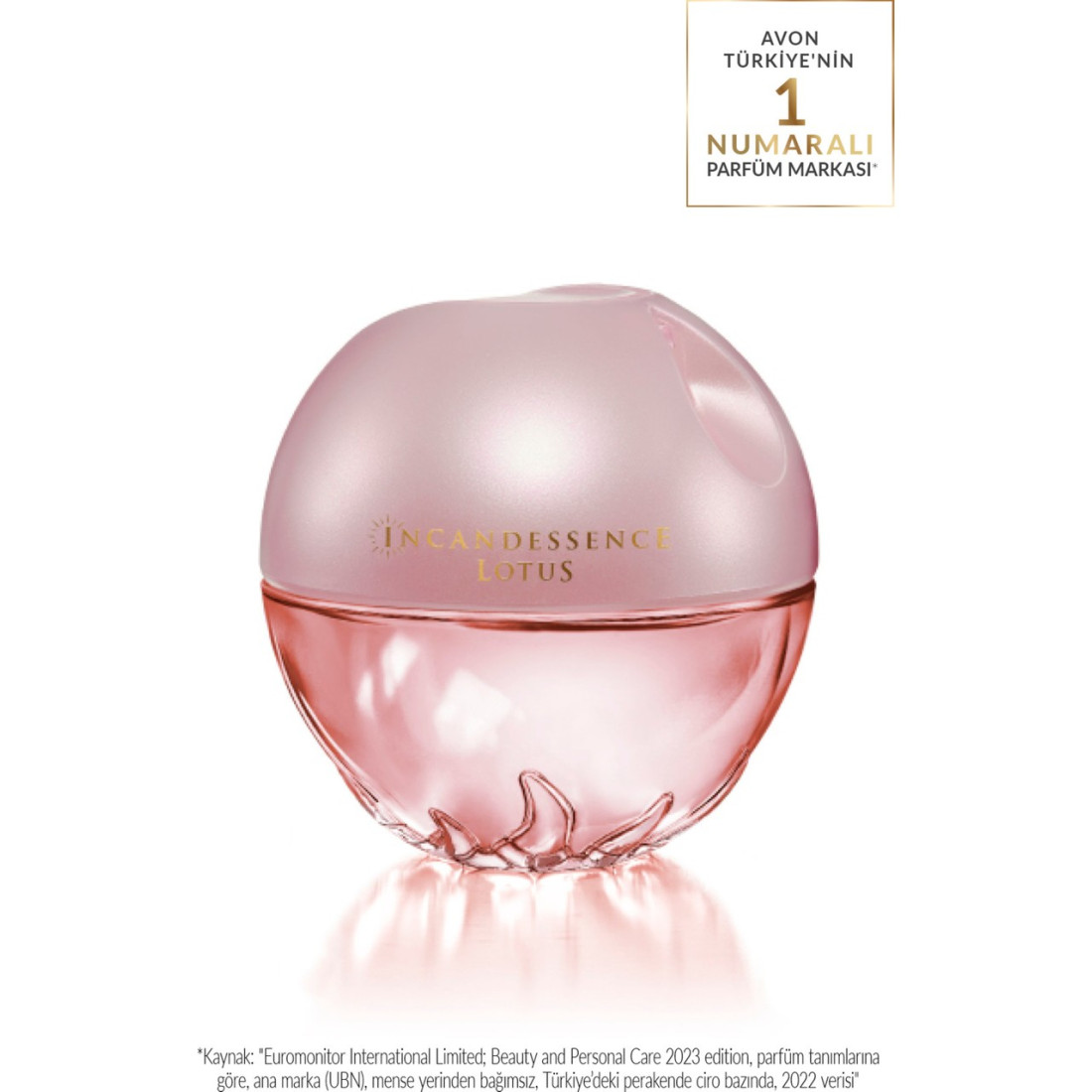 Avon Incandessence Lotus Kadın EDP 50 ml Meyvemsi Koku ile Huzurlu ve Işıltılı Deneyim