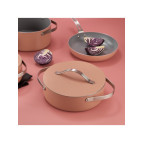 Schafer Moonlight 7 Parça Seramik Tencere Seti-Rosegold