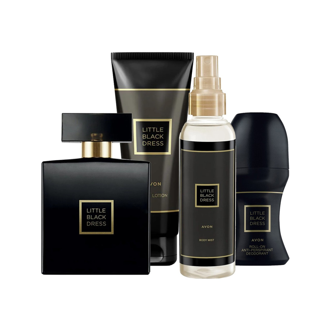 Avon Little Black Dress Kadın Parfüm Losyon Rollon ve Vücut Spreyi Seti