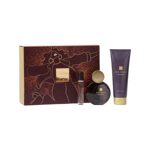 Avon Far Away Glamour Kadın Parfüm ve Vücut Losyonu Hediye Seti
