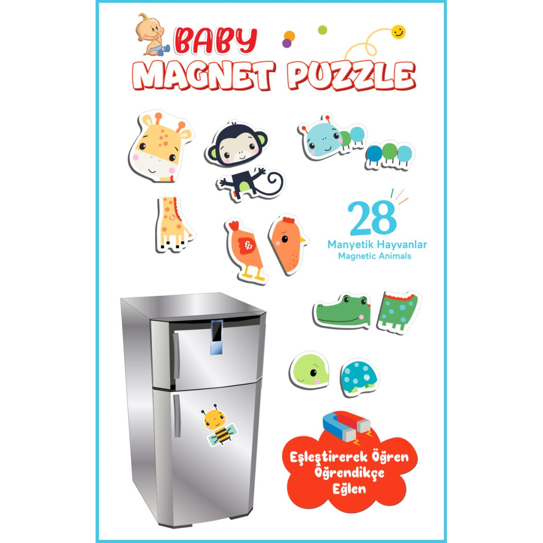 DIYTOY Fisher-Price Diytoy Magnet Puzzle