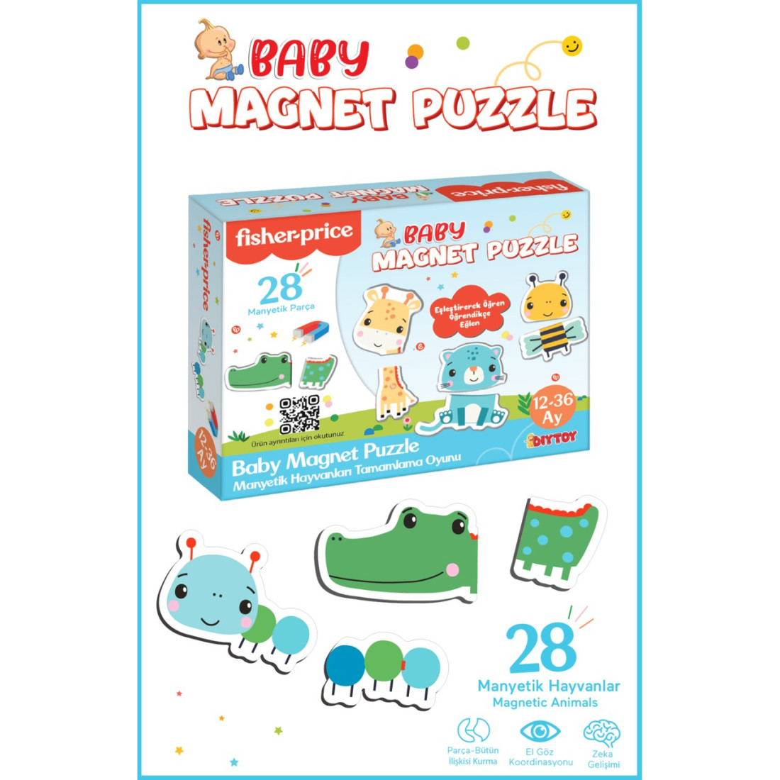 DIYTOY Fisher-Price Diytoy Magnet Puzzle