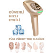 Sinbo SEL-6044 IPL Buz Lazer Epilasyon 999.999 Atım Otomatik/Manuel Dijital Ekran