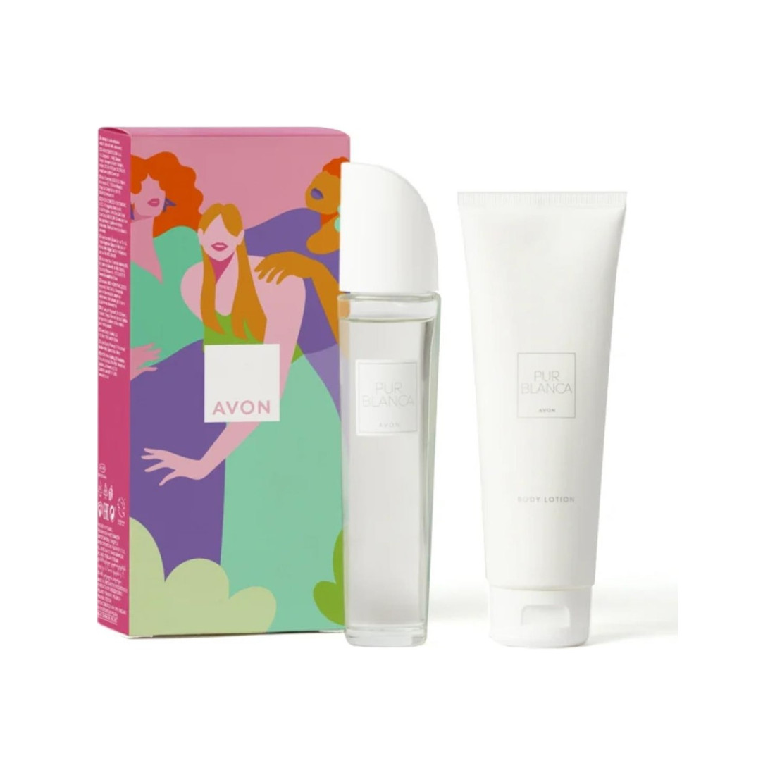 Avon Pur Blanca Parfüm ve Vücut Losyonu Hediye Seti