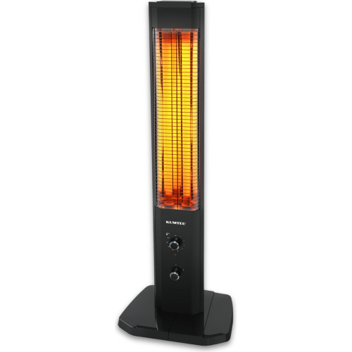 Kumtel Dual Orbit Kule Isıtıcı 2300 W Dikey Kullanım İçin Mika Malzeme 41x32,5x115 cm