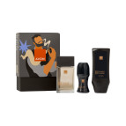 Avon Black Suede Erkek Parfüm, Rollon, Saç ve Vücut Şampuanı Hediye Paketi