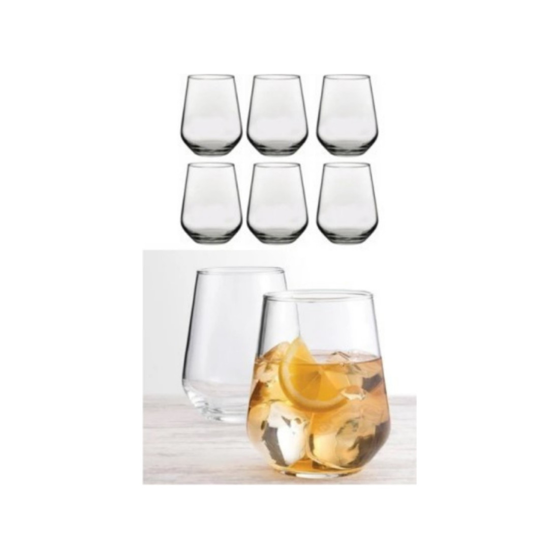 Paşabahçe Allegra 425 Cc Su Bardağı 6’lı 41536