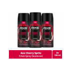 Axe Premium Collection Erkek Sprey Deodorant Cherry Spritz 150 ml X3