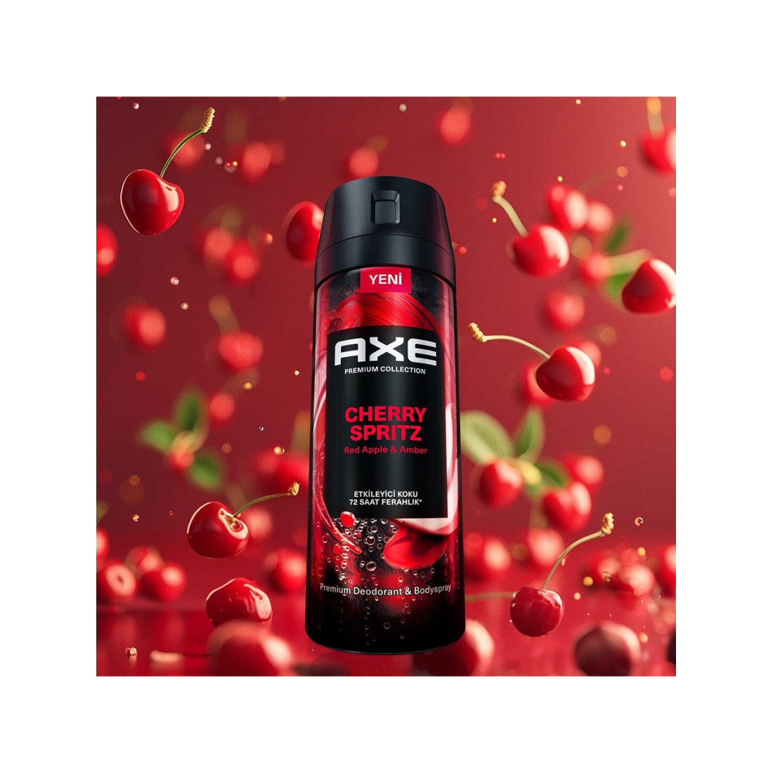Axe Premium Collection Erkek Sprey Deodorant Cherry Spritz 150 ml X3