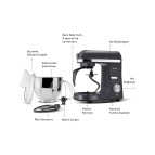 Karaca Mastermaid Chef Pro Çift Kollu Mutfak Şefi 1500 W Space Gray