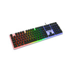 Valor Commander Rgb Işıklı & Full Set 104 Tuşlu Membran Oyuncu Klavyesi