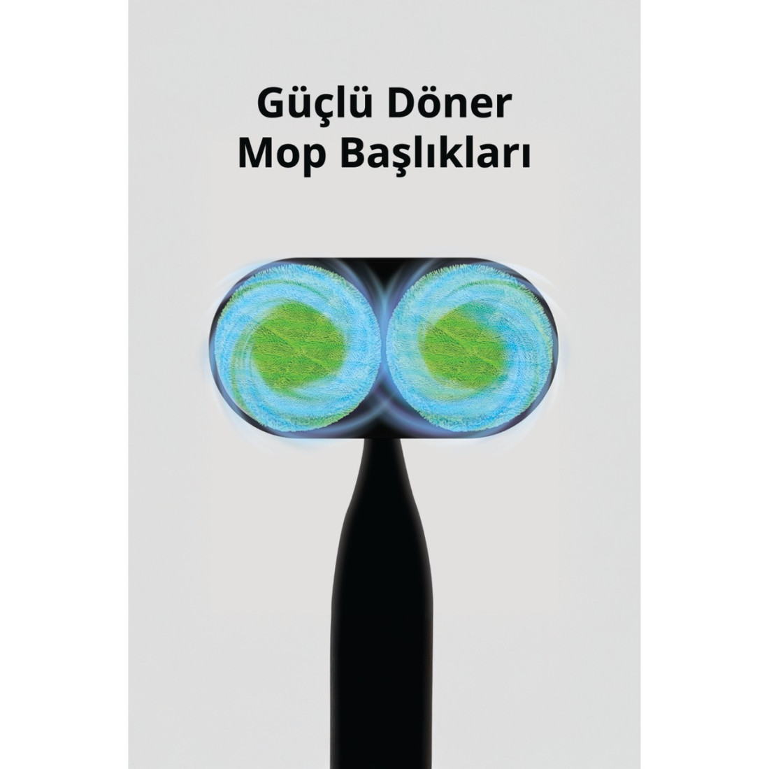 Kiwi KSC-4220 Çok Fonksiyonlu Ayarlanabilir Seviyeli 10 Aparatlı Dikey Buharlı Mop - Buharlı Temizleyici