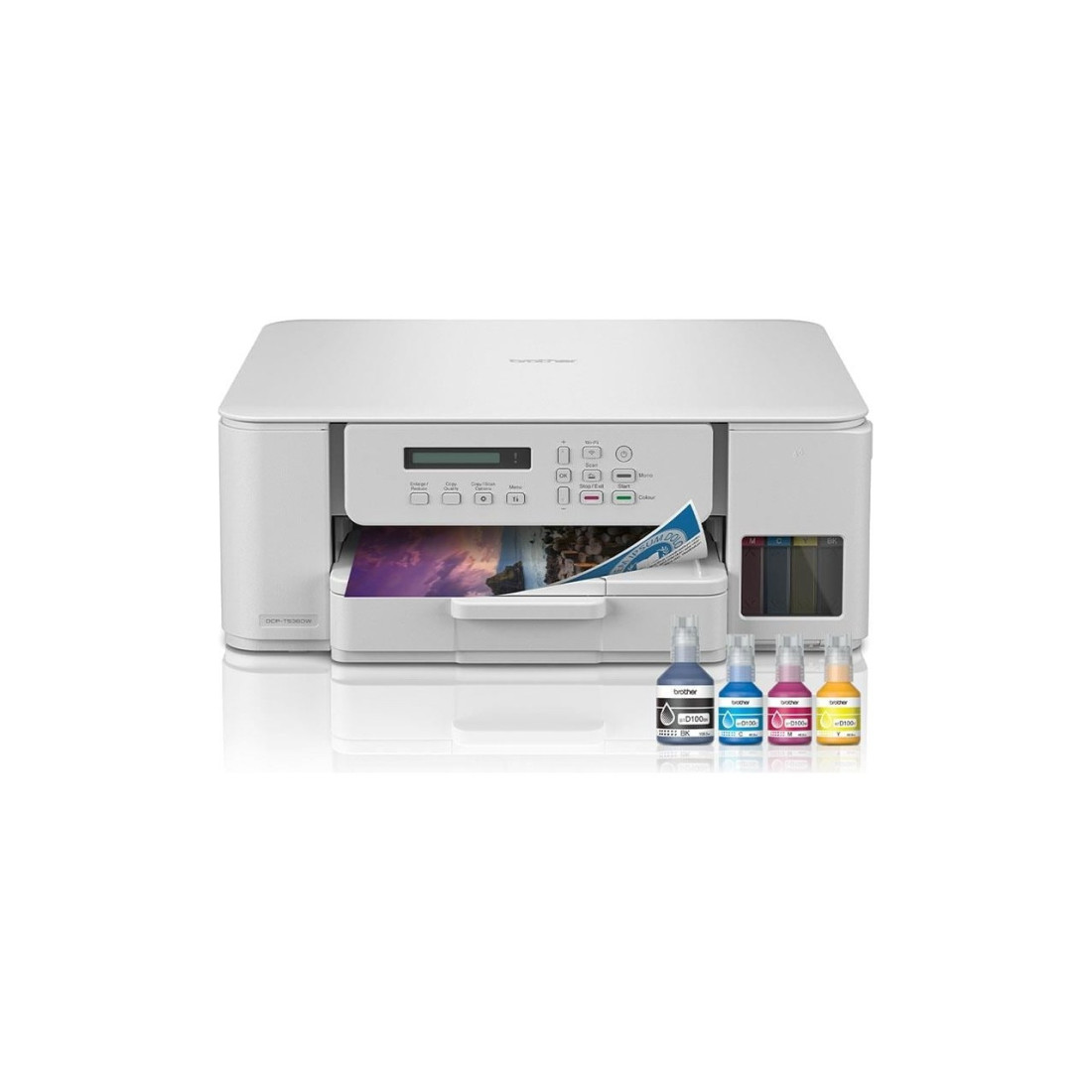 Brother DCP-T536DW Fotokopi, Tarayıcı, Wi-Fi, Mürekkep Tanklı Yazıcı