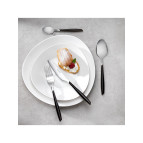 Schafer Mona 24 Parça Çatal Kaşık Bıçak Takımı-Siyah02