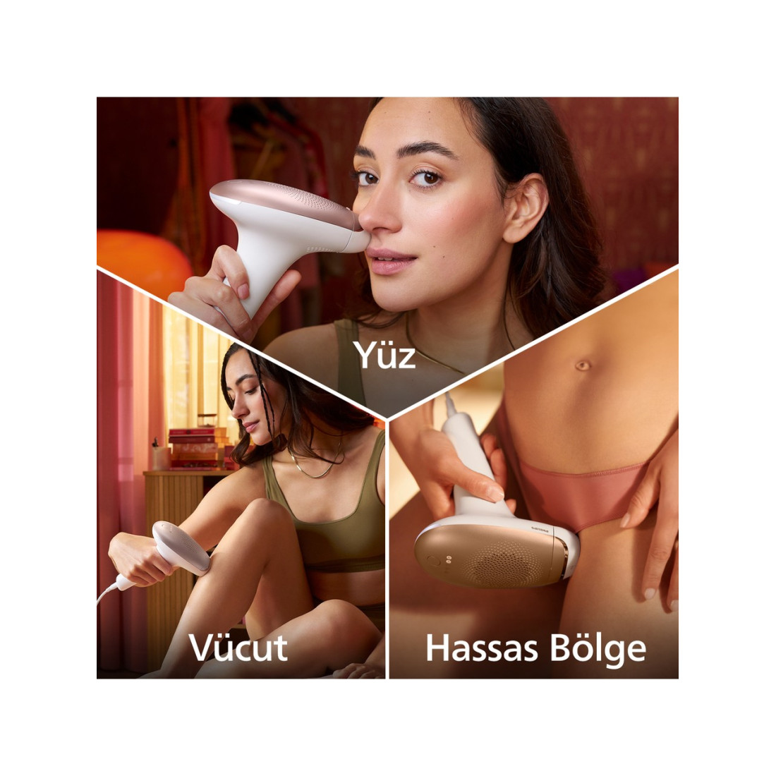 Philips Lumea Brı921/00 Lazer Epilasyon Ipl Tüy Alma Cihazı Ve Satin Kalem Düzeltici