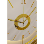 MetaQuartz Aksesuar Metal - İskandinav Kadran Gold (BÜYÜK BOY 50X75CM) ( 3adet Pil Gelmektedir)- Metal Duvar Saati