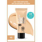 Maybelline New York Fit Me Nude Cilt Bakımı Etkili Nemlendirici SPF50 BB Krem - 10
