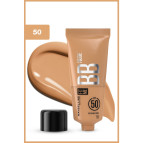 Maybelline New York Fit Me Nude Cilt Bakımı Etkili Nemlendirici SPF50 BB Krem - Nötr Orta Ton