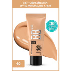 Maybelline New York Fit Me Nude Cilt Bakımı Etkili Nemlendirici SPF50 BB Krem - Sıcak Orta Ton