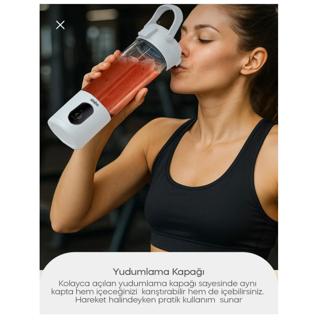 Sinbo SHB-7504 Portatif Taşınabilir Blender