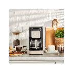 Karaca Just Coffee Aroma 2 In 1 Filtre Kahve ve Çay Demleme Makinesi Bej