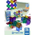 Go Toys Go Magnetic Series 72 Parça Manyetik Yapı Blokları Original - Mıknatıslı Manyetik Bloklar