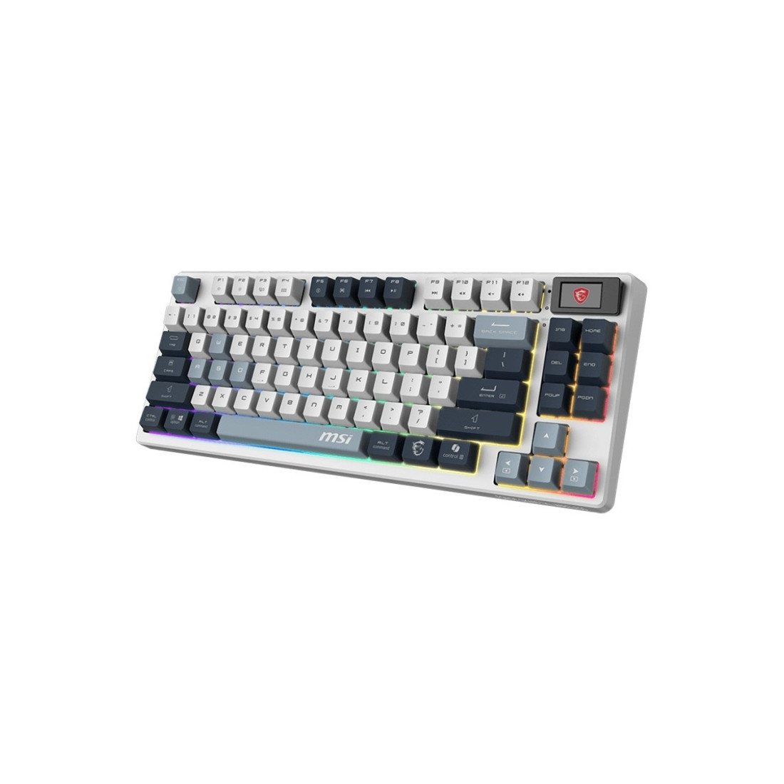 MSI Msı Forge GK600 Tkl Wıreless Sky Rgb Mekanik Linear Kablosuz Türkçe Gaming Klavye