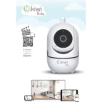 Kiwi Kbaby 99 IP Bebek Kamerası - Kablosuz, Hareket Sensörü, Gece Görüşü, HD Görüntü Kalitesi, iOS ve Android Uyumlu