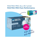 BRITA MAXTRA PRO Pure Performance Yedek Su Arıtma Filtresi, 6’lı